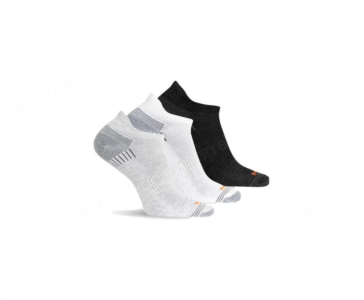 Merrell - Men's Repreve® Low Cut Tab Sock 3 Pack - -0