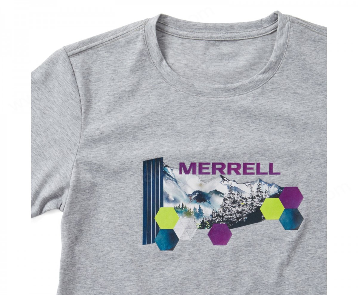 Merrell - Women's Woodmark Logo Short Sleeve Tee - -0