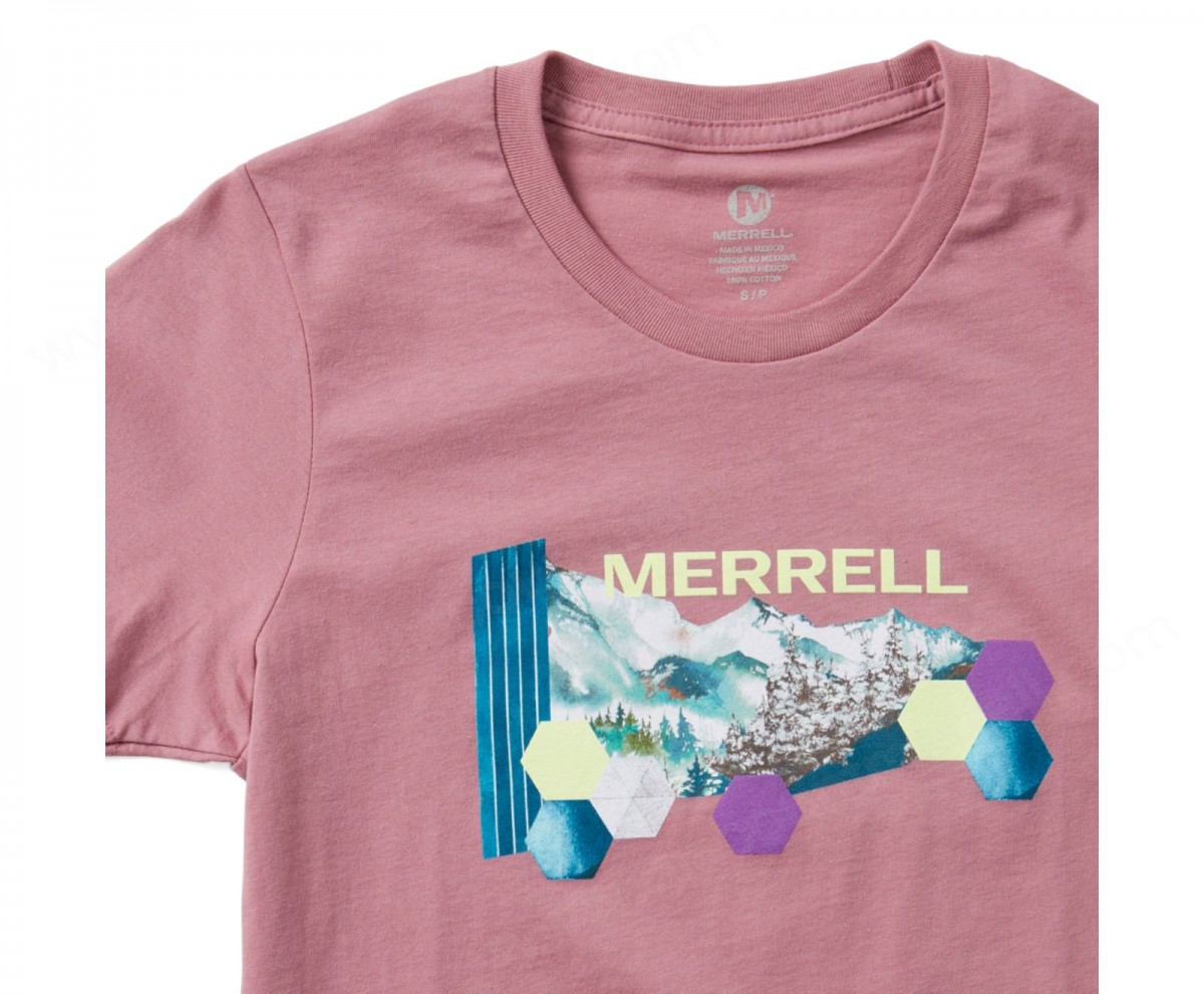 Merrell - Women's Woodmark Logo Short Sleeve Tee - -0