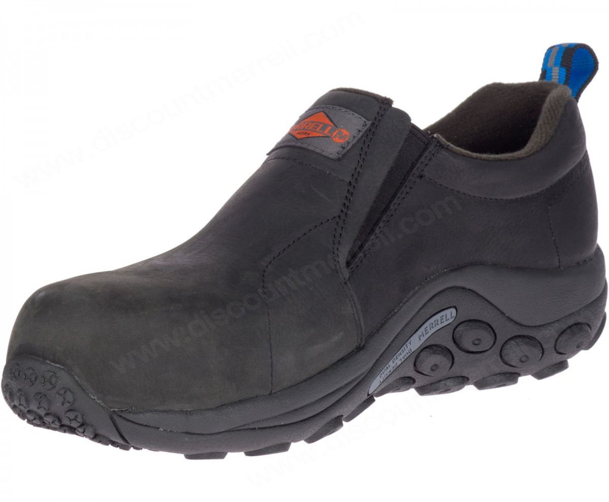 Merrell - Men's Jungle Moc Leather Comp Toe Work Shoe - -3
