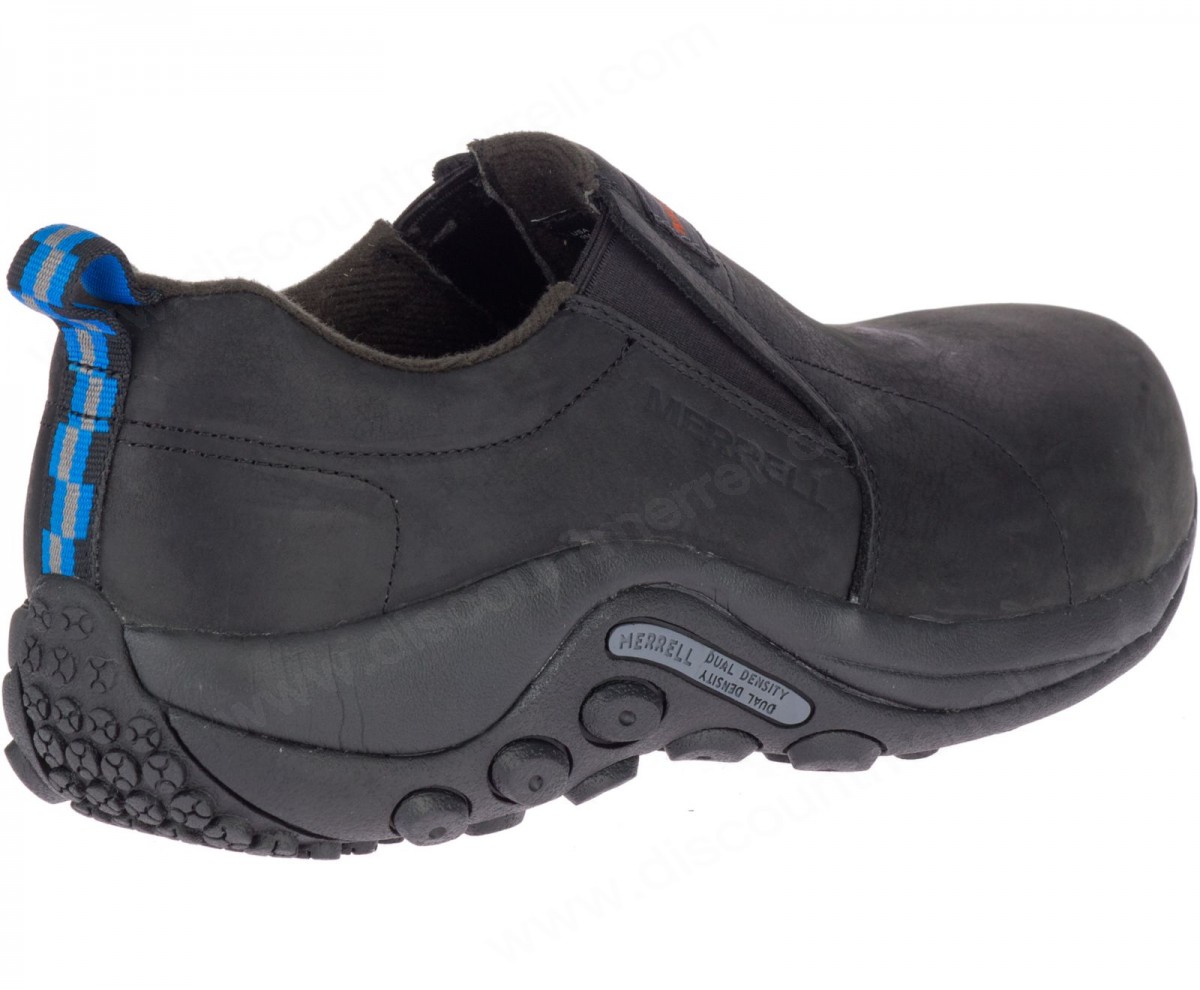 Merrell - Men's Jungle Moc Leather Comp Toe Work Shoe - -5
