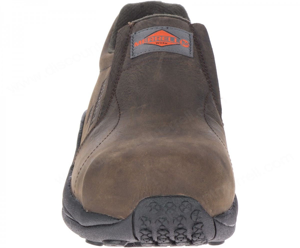 Merrell - Men's Jungle Moc Leather Comp Toe SD+ Work Shoe Wide Width - -2