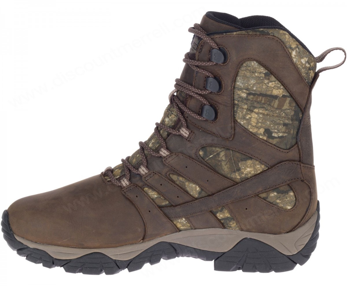 Merrell - Men's Moab Timber Thermo 8" Waterproof SR Work Boot - -2