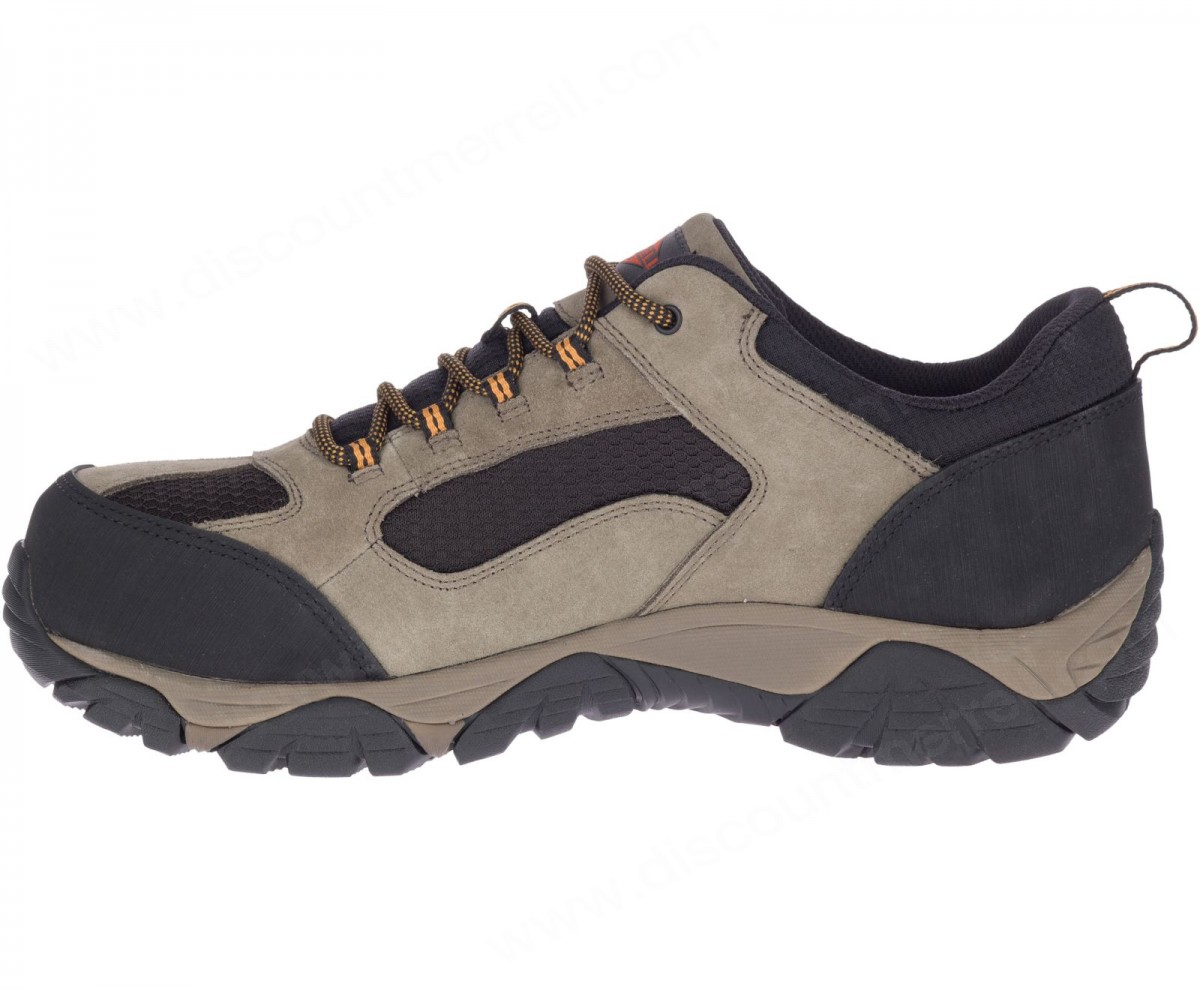 Merrell - Men's Moab Onset Waterproof Comp Toe Work Shoe - -4