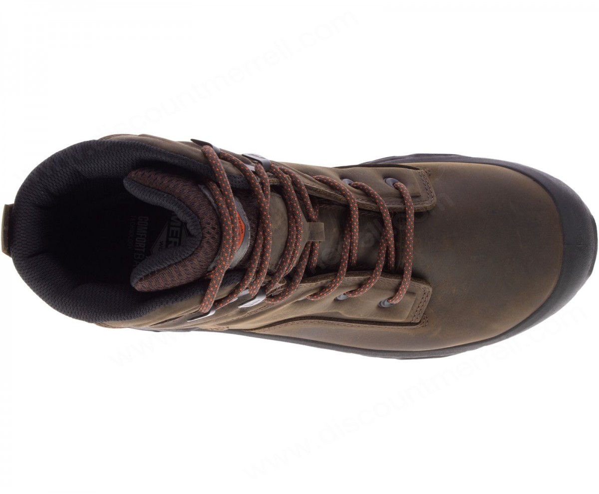 Merrell - Men's Strongfield Leather X 7" Waterproof Comp Toe Work Boot - -6