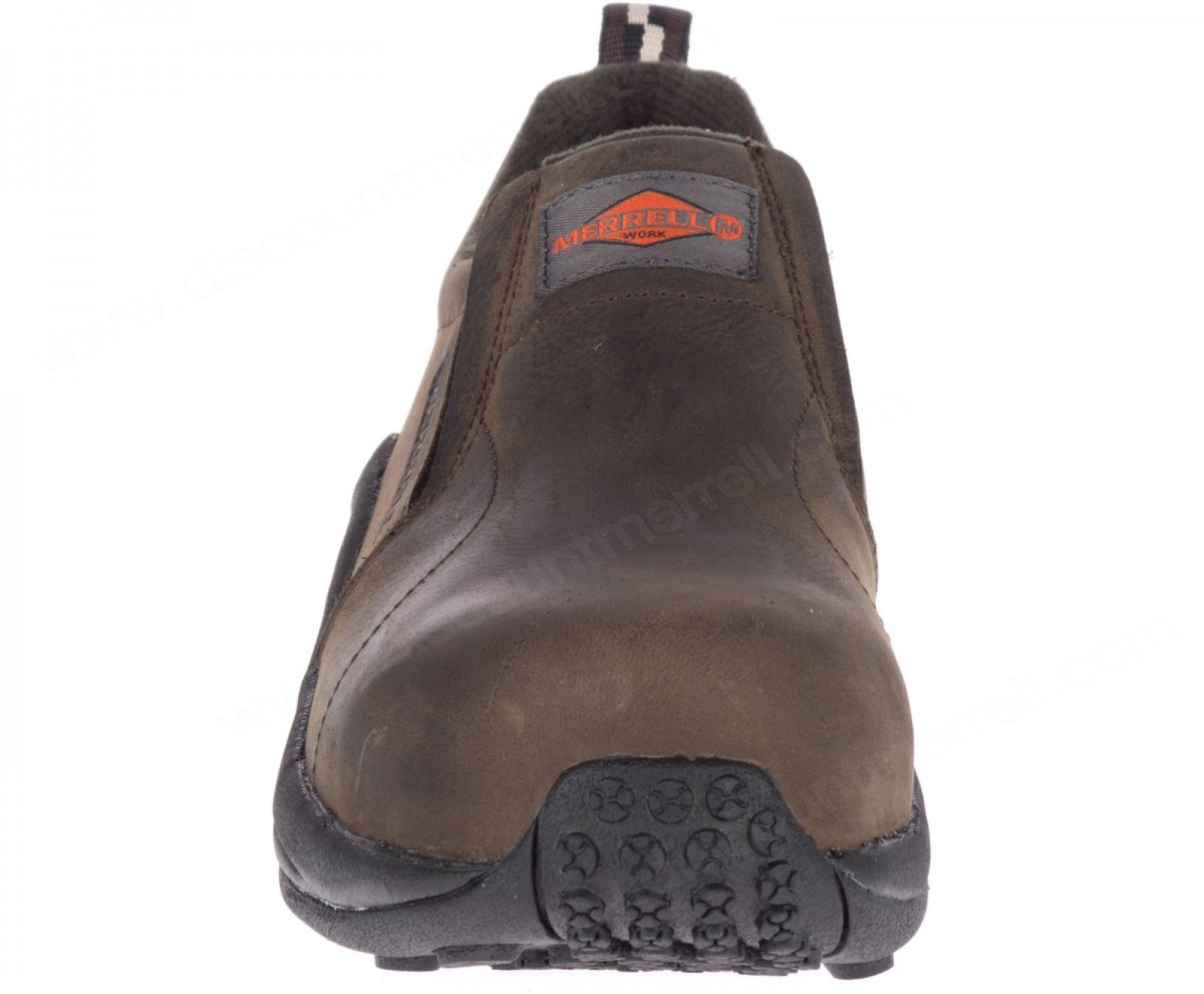Merrell - Women's Jungle Moc Leather Comp Toe Work Shoe - -3