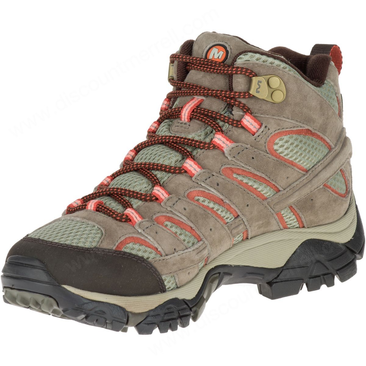Merrell Lady's Moab Mother Of All Boots™ Mid Waterproof Wide Width Bungee Cord - -5