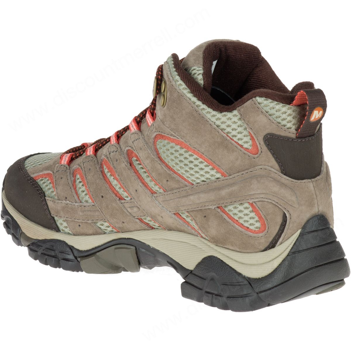 Merrell Lady's Moab Mother Of All Boots™ Mid Waterproof Wide Width Bungee Cord - -6