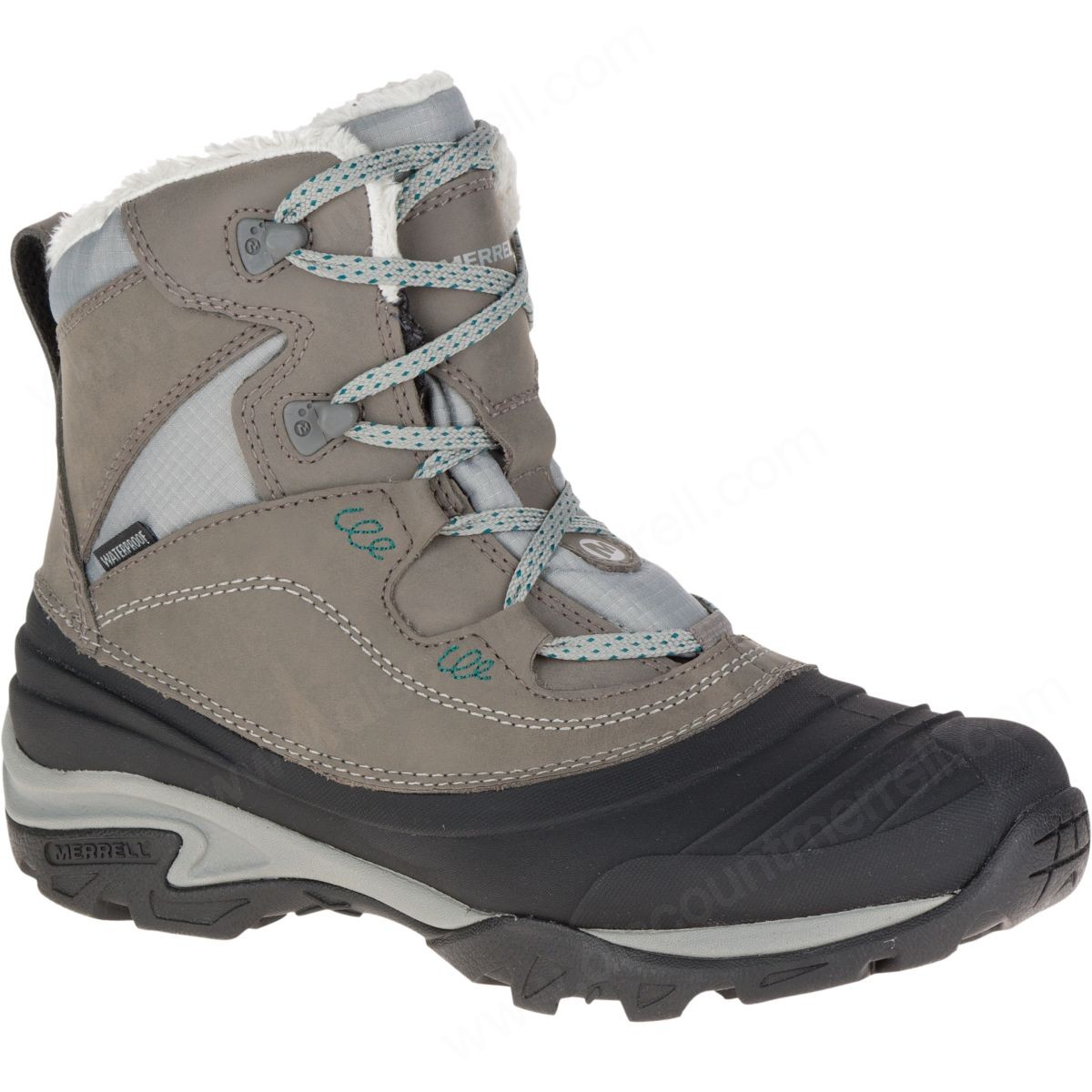 Merrell Lady's Snowbound Mid Waterproof Charcoal - -0