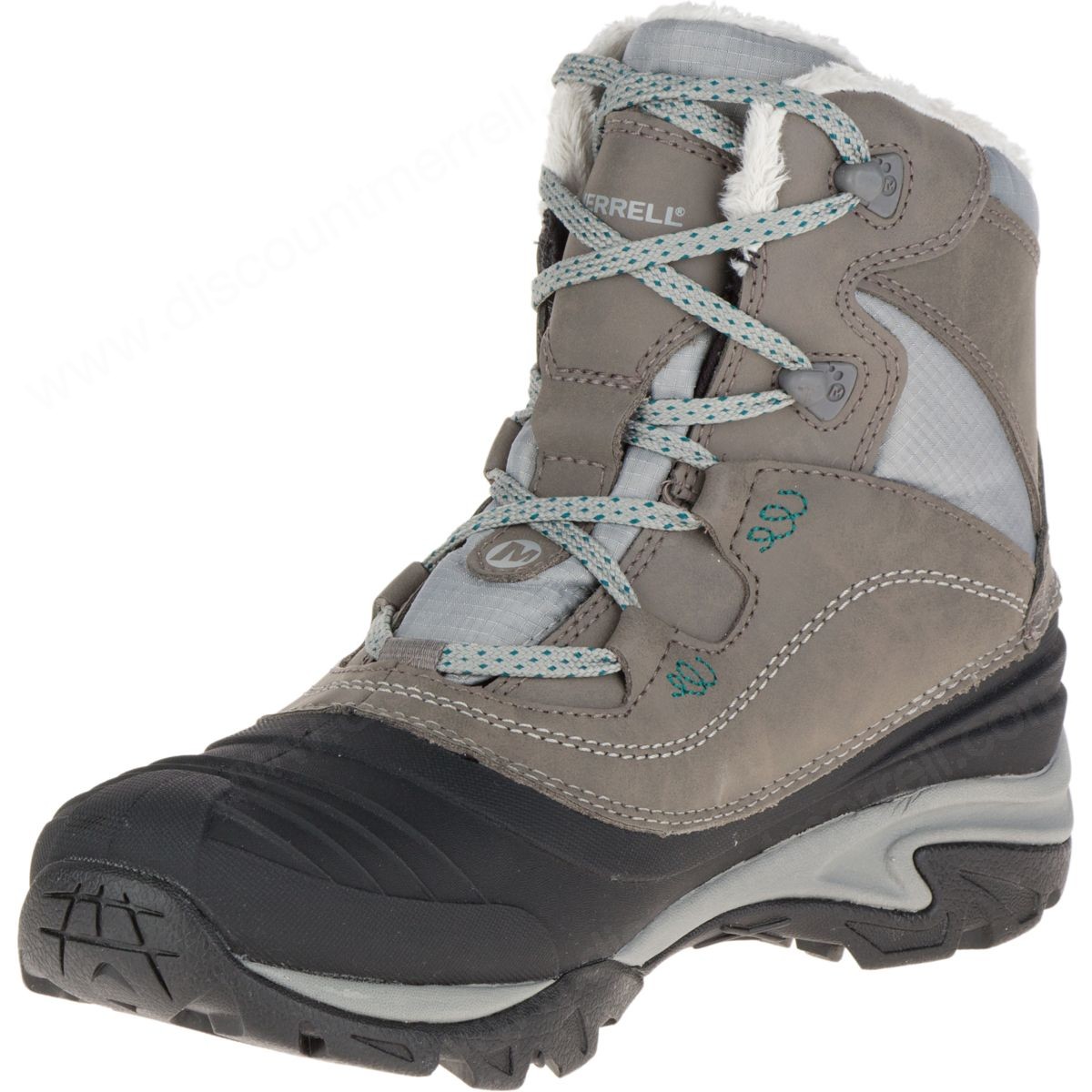 Merrell Lady's Snowbound Mid Waterproof Charcoal - -5