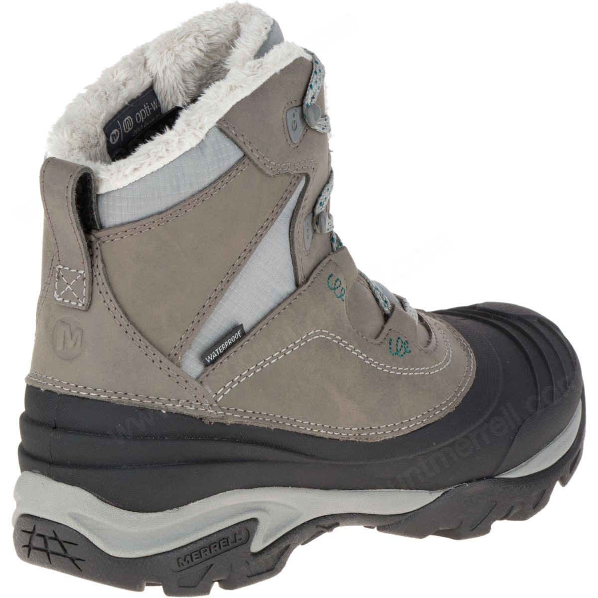 Merrell Lady's Snowbound Mid Waterproof Charcoal - -7