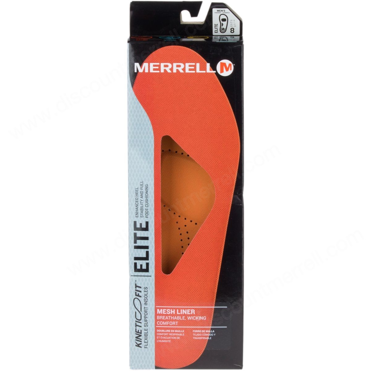 Merrell Man's Kinetic Fit™ Elite Footbed Mesh - -2