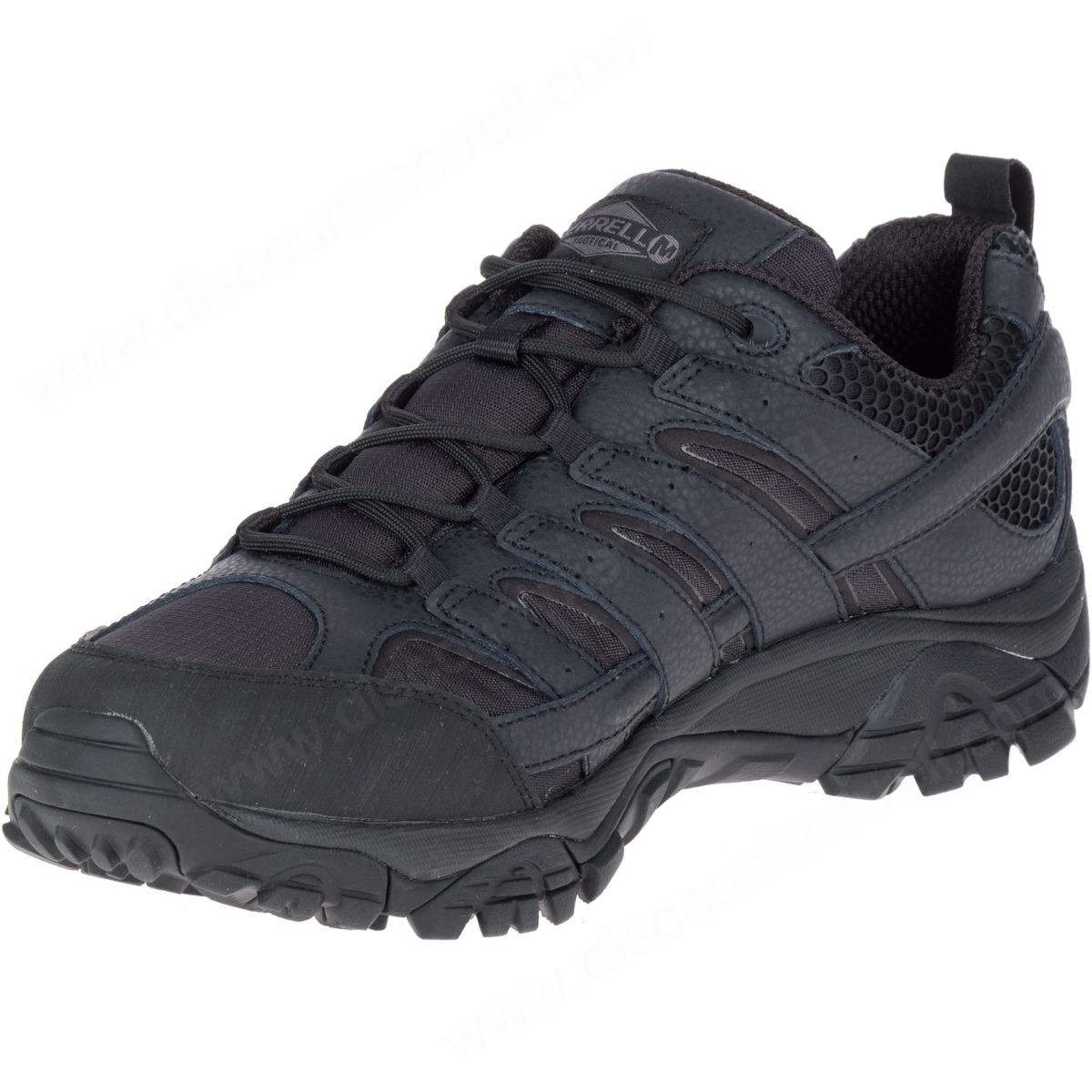 Merrell Man's Moab Tactical Shoes Wide Black - -5