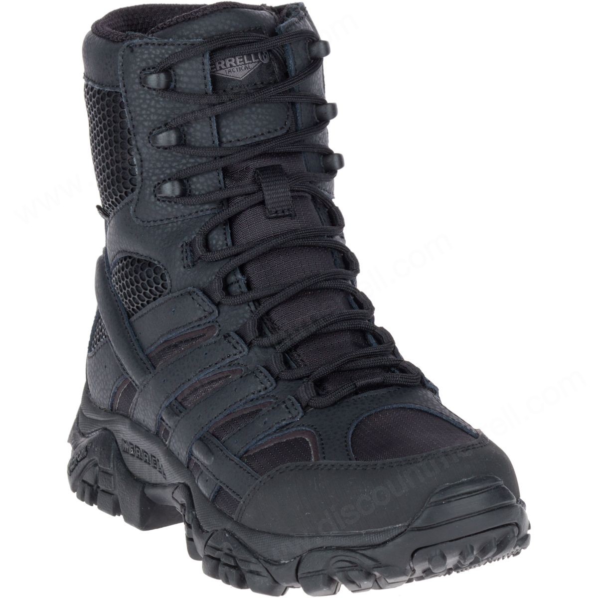 Merrell Man's Moab " Tactical Waterproof Boot Wide Black - -3