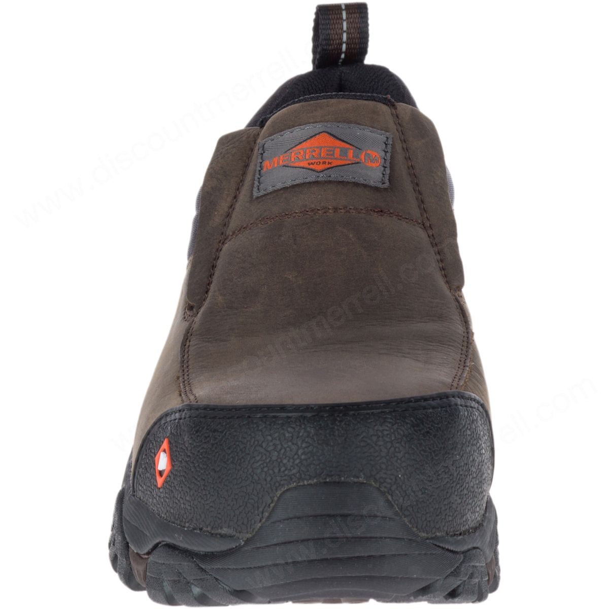 Merrell Mens's Moab Rover Moc Comp Toe Work Shoes Wide Width Espresso - -4