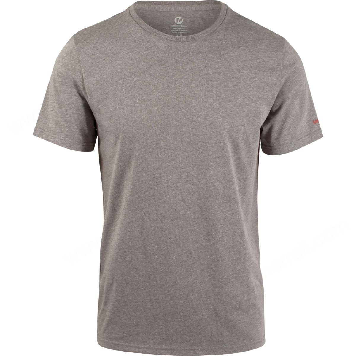 Merrell Mens's Packed Graphic Tees Heather Grey - -0