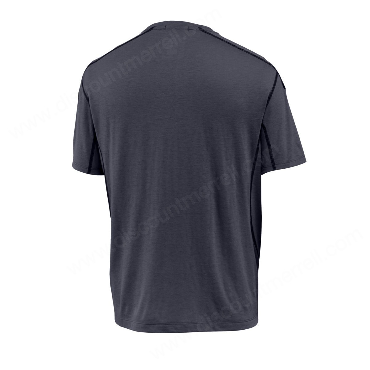 Merrell Mens's Paradox Short Sleeve Tech Shirts With Drirelease® Fabric Black - -1