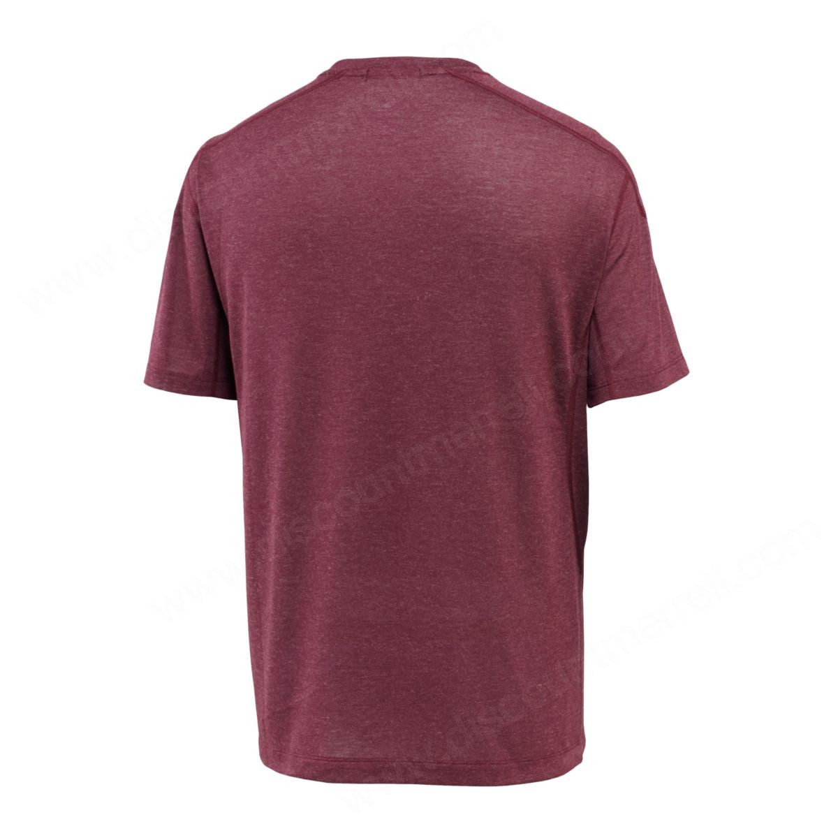 Merrell Mens's Paradox Short Sleeve Tech Tshirt With Drirelease® Fabric Wine-Tasting - -1