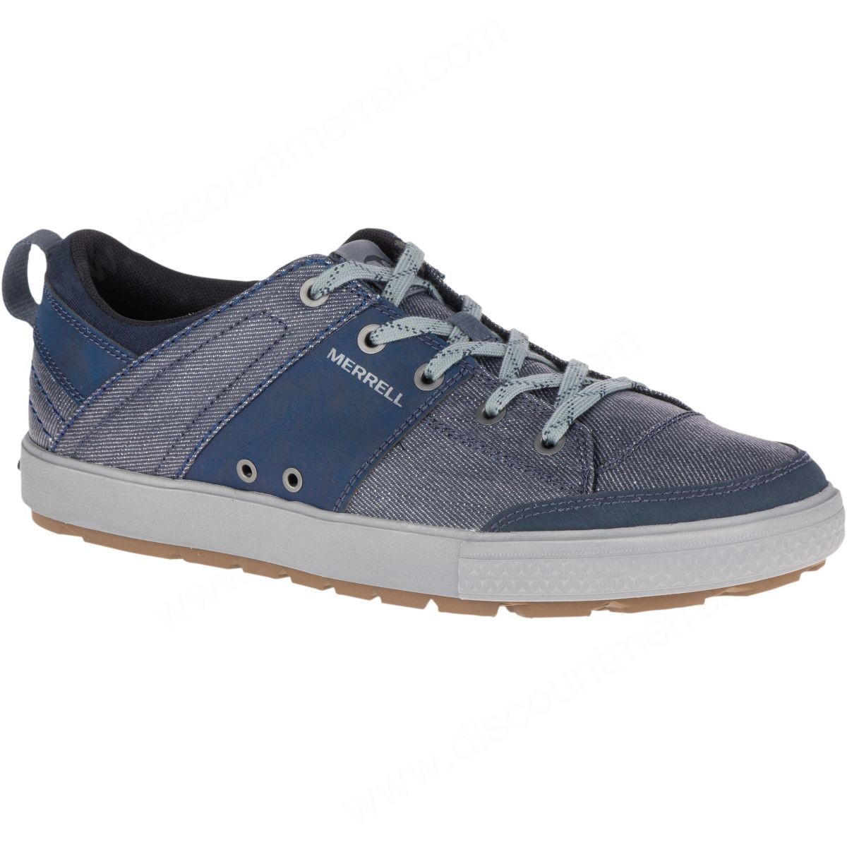 Merrell Mens's Rant Discovery Lace Canvas Denim - -0