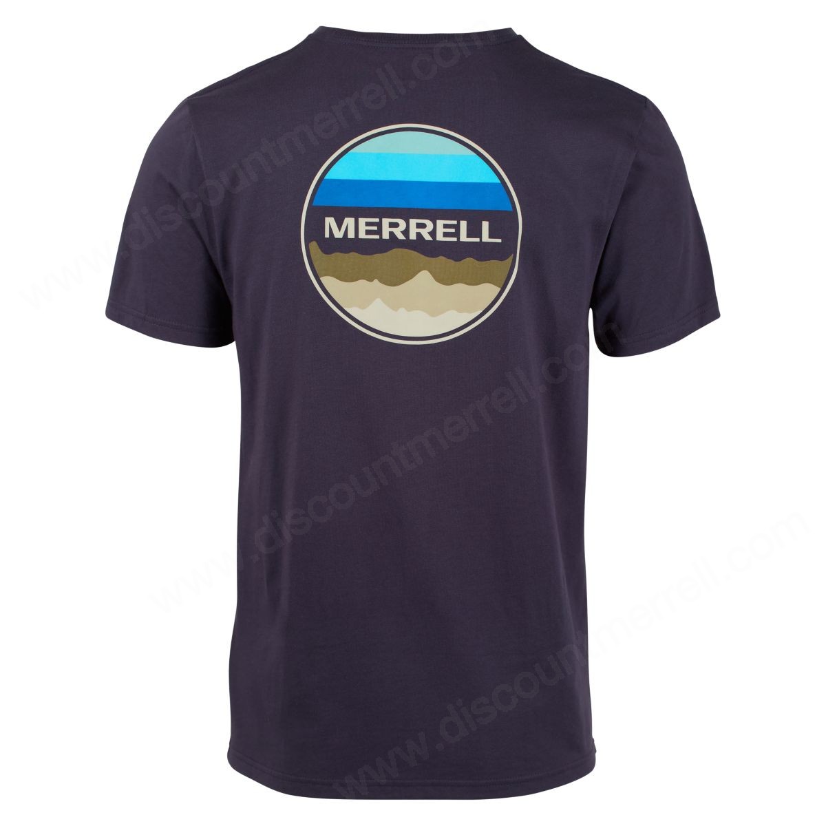 Merrell Mens's Vista Graphic Tshirt Navy - -1