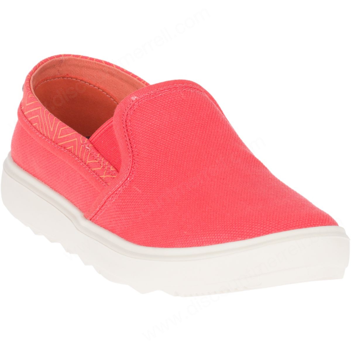 Merrell Woman's Around Town City Moc Canvas Hot Coral - -3