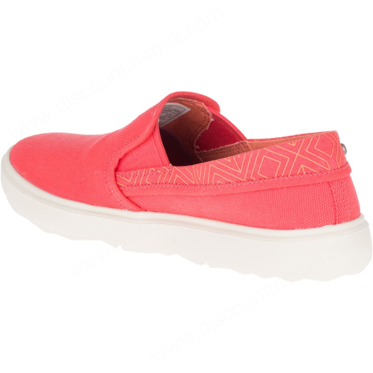 Merrell Woman's Around Town City Moc Canvas Hot Coral - -6