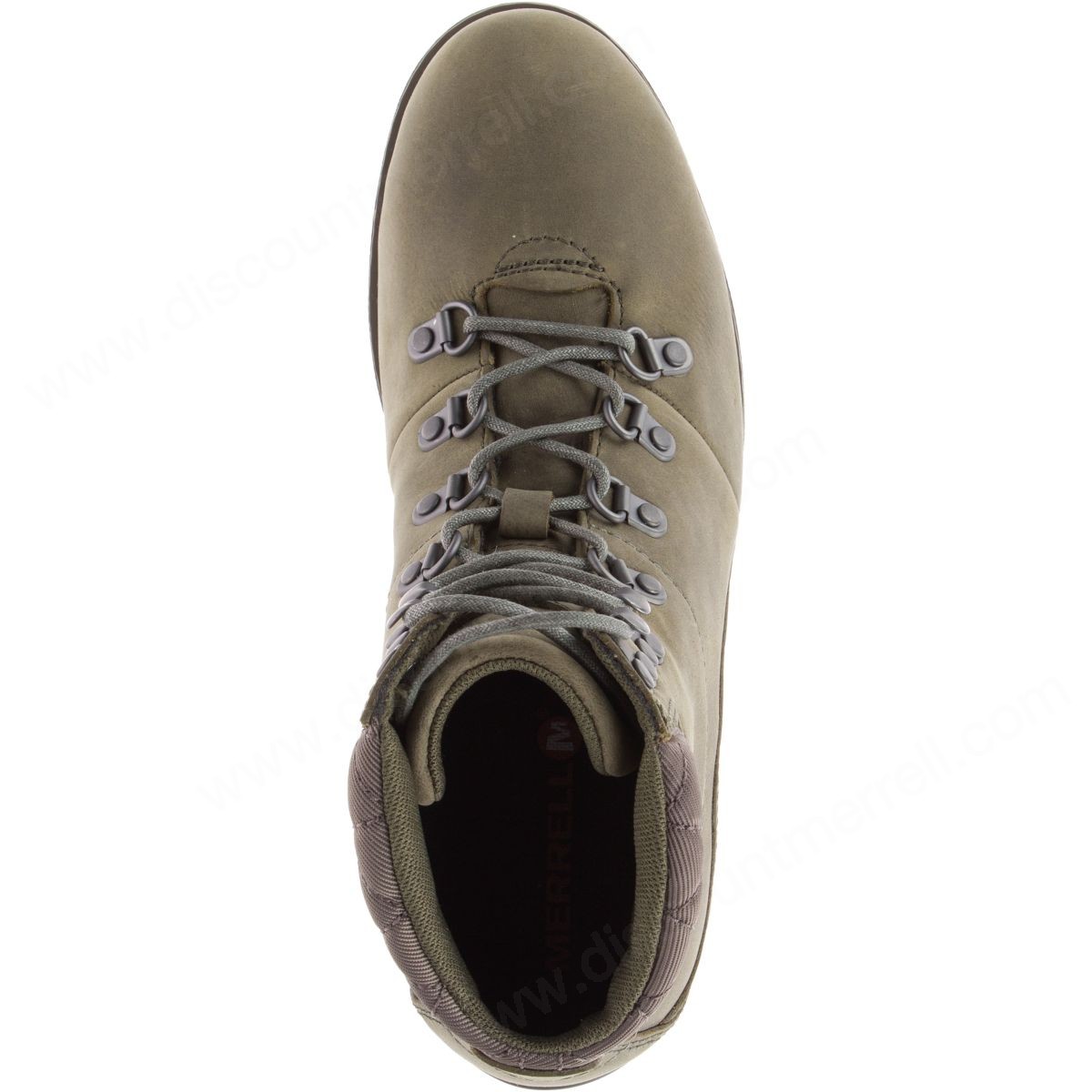 Merrell Woman's Chateau Mid Lace Waterproof Dusty Olive - -2