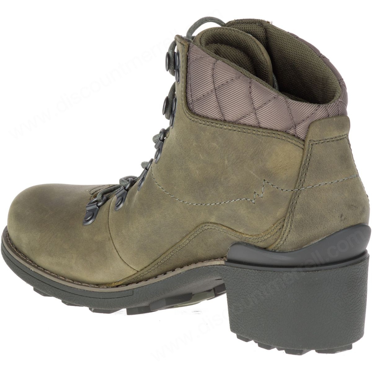 Merrell Woman's Chateau Mid Lace Waterproof Dusty Olive - -6
