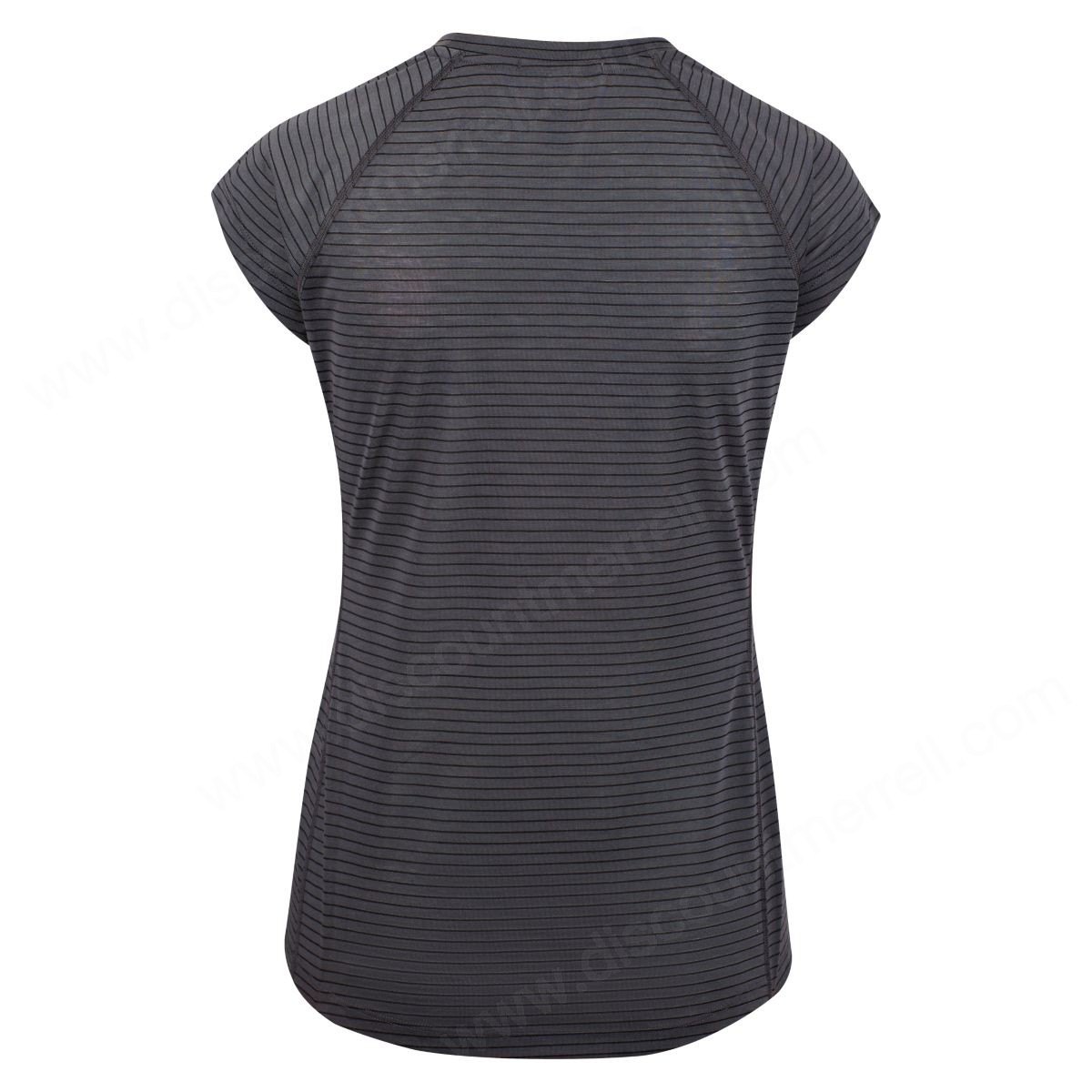 Merrell Woman's Paradox Short Sleeve Tech Tshirt With Drirelease® Fabric Asphalt Heather - -1