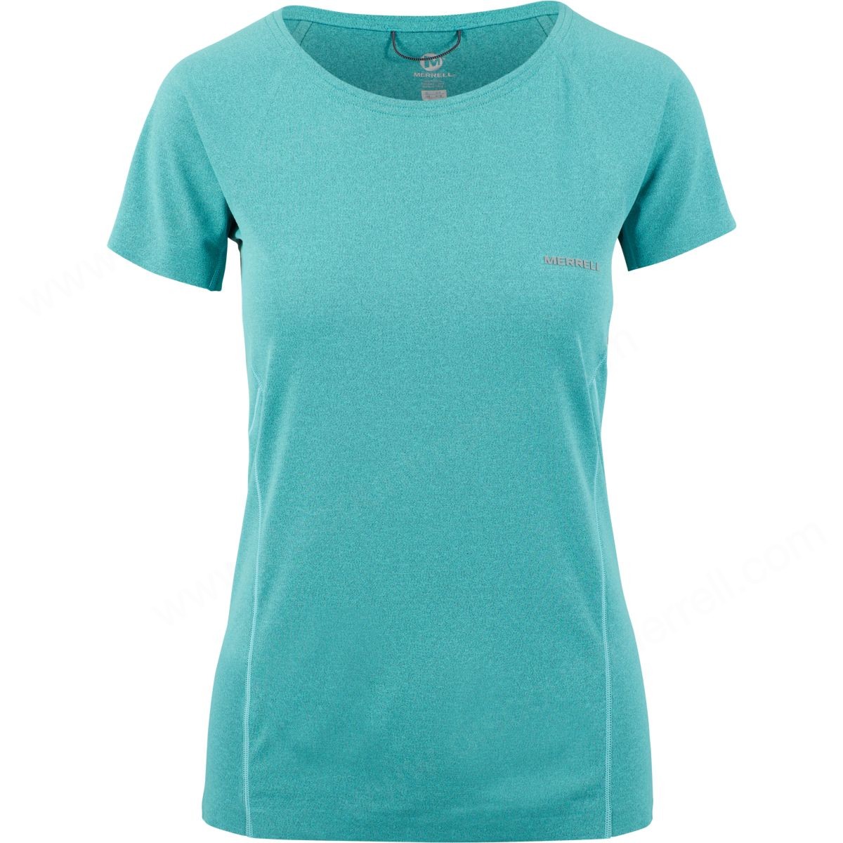 Merrell Woman's Short Sleeve Tech Shirt With Polartec® Power Stretch® Pro™ Fabric Baltic - -0