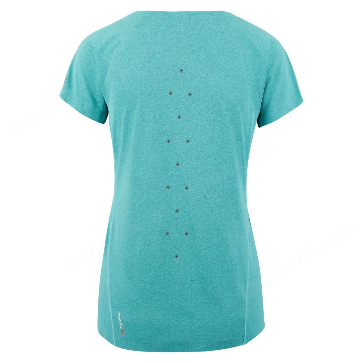 Merrell Woman's Short Sleeve Tech Shirt With Polartec® Power Stretch® Pro™ Fabric Baltic - -1