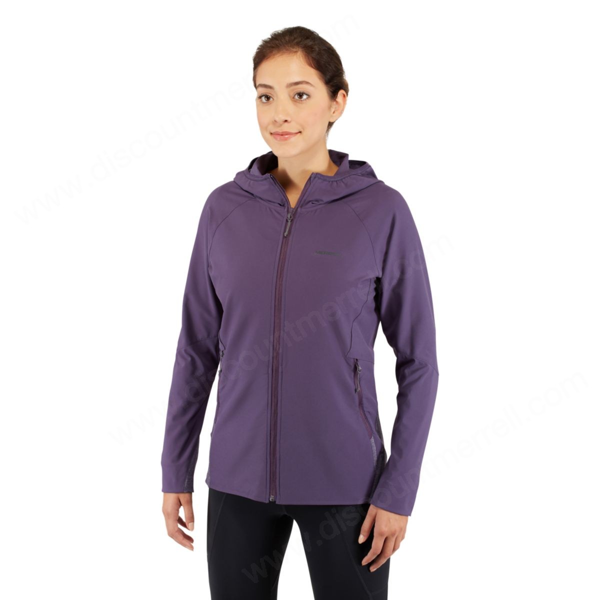 Merrell Woman's Stapleton Softshell Jacket Purple Velvet - -2