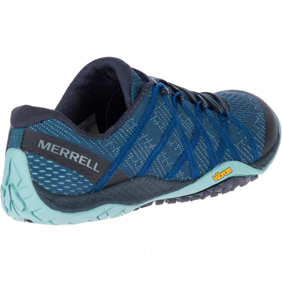 Merrell Women's Trail Glove E-Mesh Aqua - -7