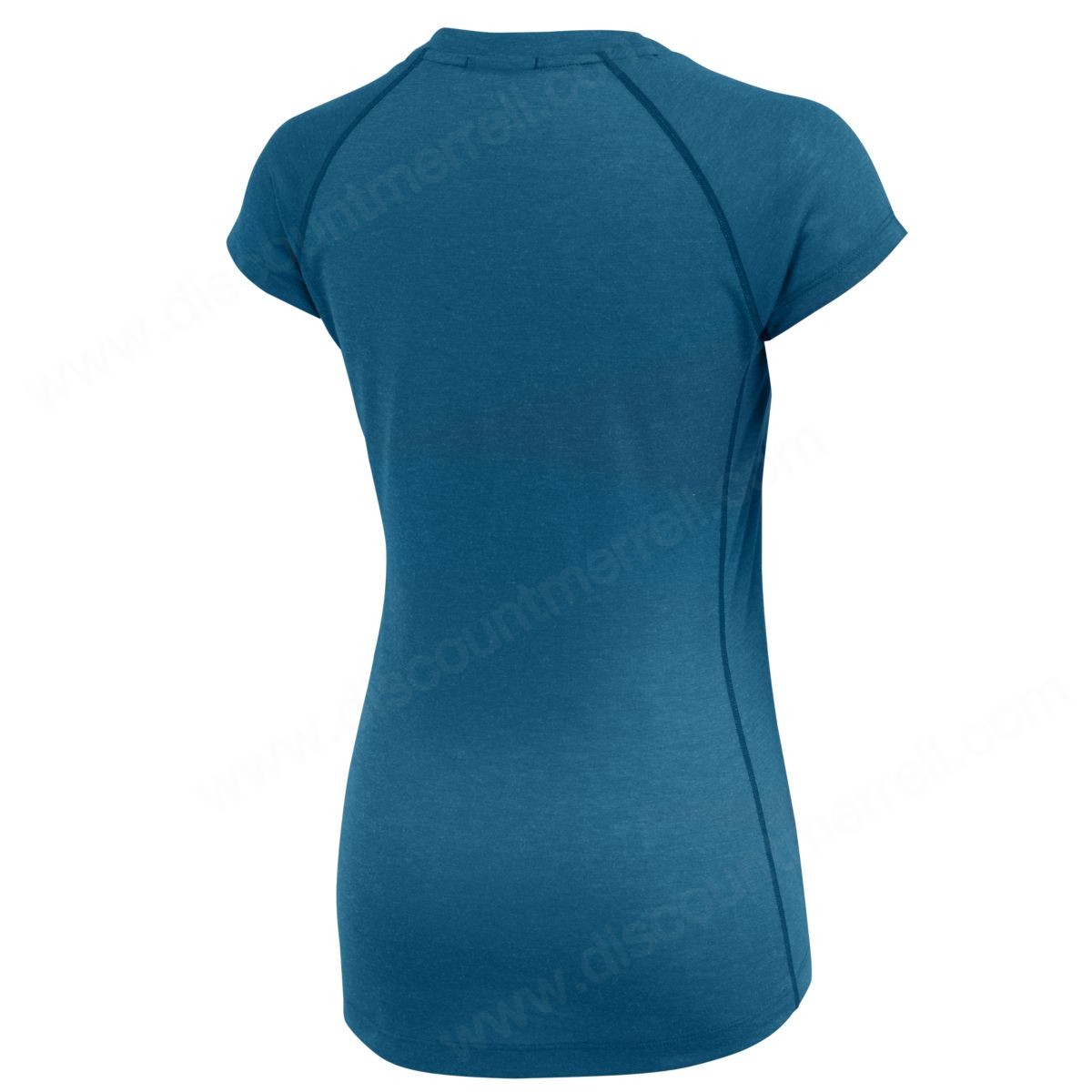 Merrell Womens's Paradox Short Sleeve Tech T-Shirts With Drirelease® Fabric Legion Blue Heather - -1