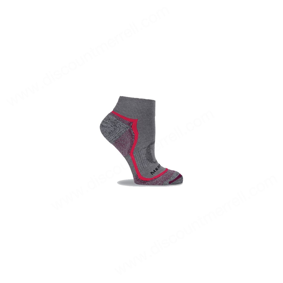 Merrell Womens's Trail Glove Quarter Sock Charcoal - -0