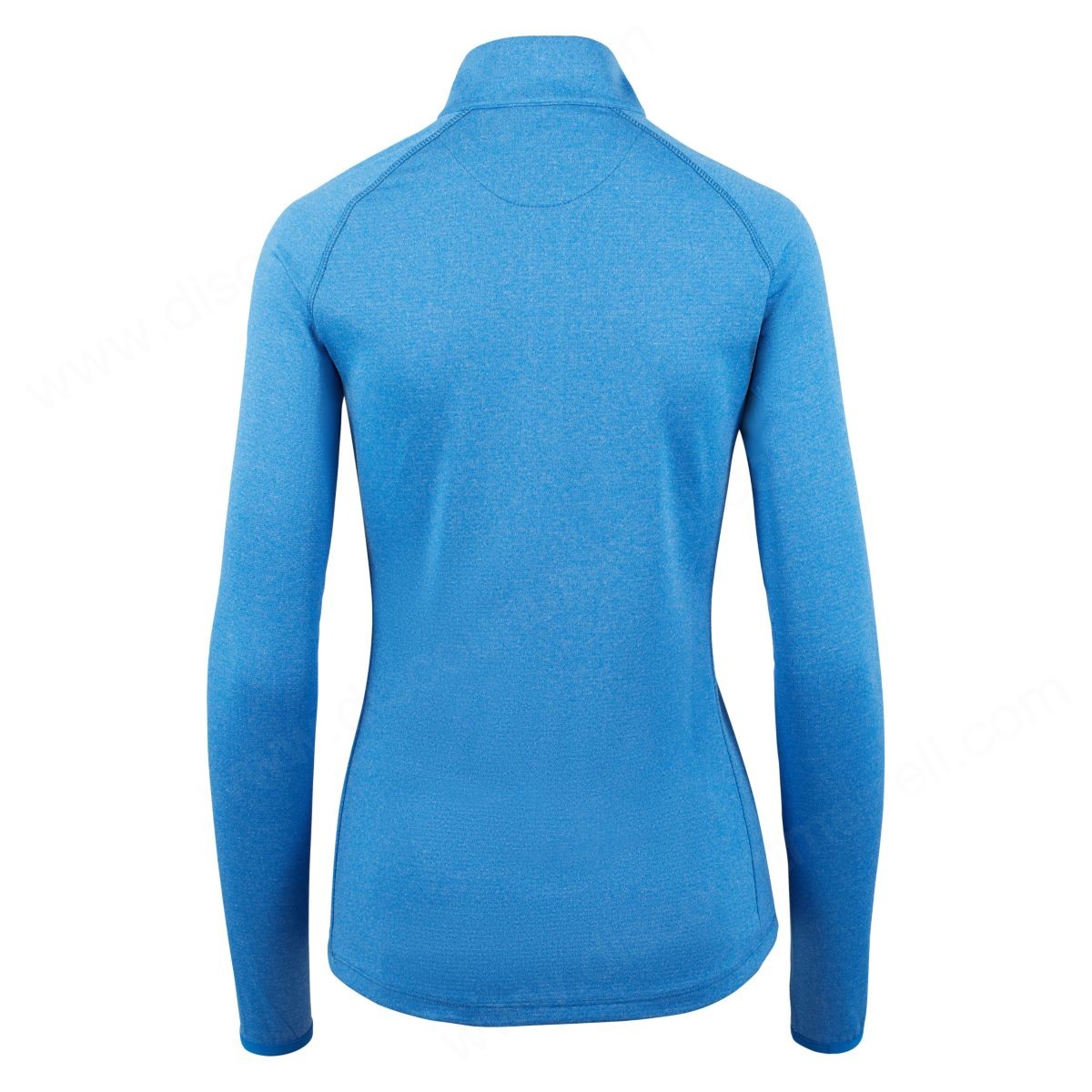 Merrell Women's Lightweight Long Sleeve / Zip Mid-Layer With Drirelease® Fabric Princess Blue Heather - -1