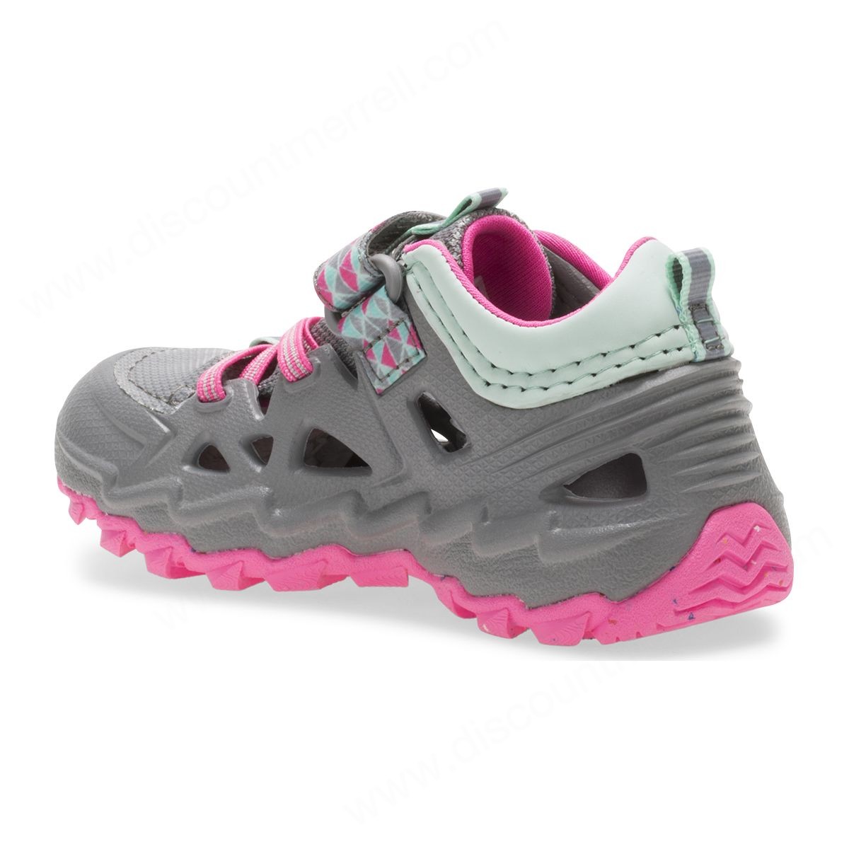 Merrell Little Kid's Hydro Junior . Sneakers Sandal Grey/pink - -1