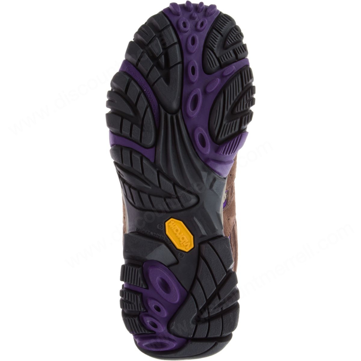 Merrell Woman's Moab Mother Of All Boots™ Mid Ventilator Wide Width Bracken/purple - -1