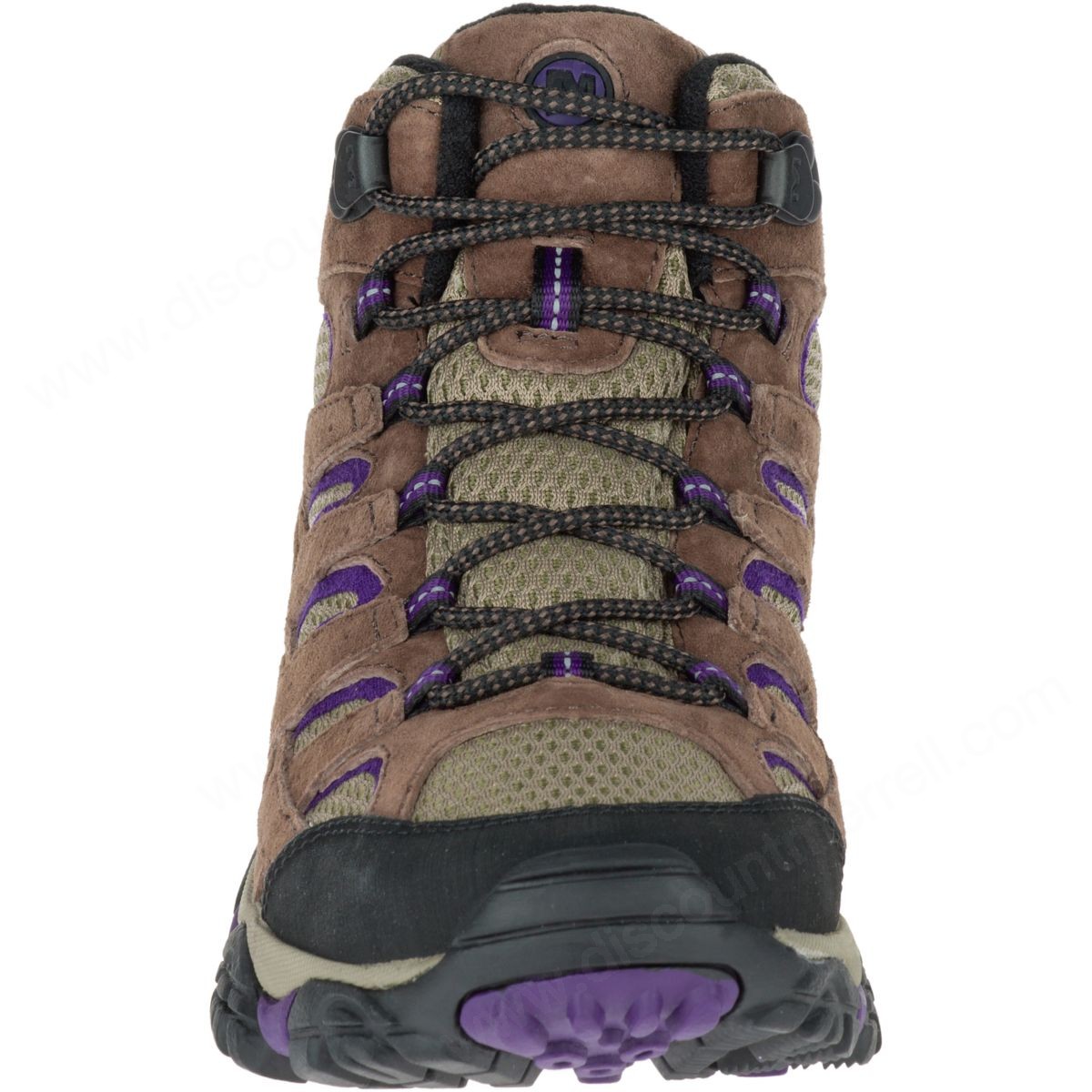 Merrell Woman's Moab Mother Of All Boots™ Mid Ventilator Wide Width Bracken/purple - -4