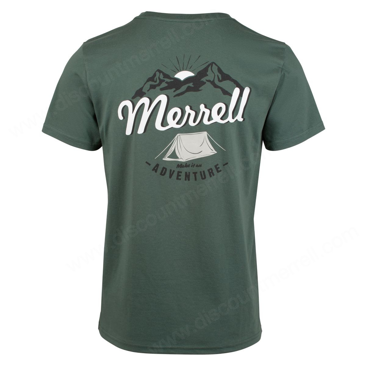 Merrell Men's Mckinley T-Shirts Garden Topiary/white/white - -1