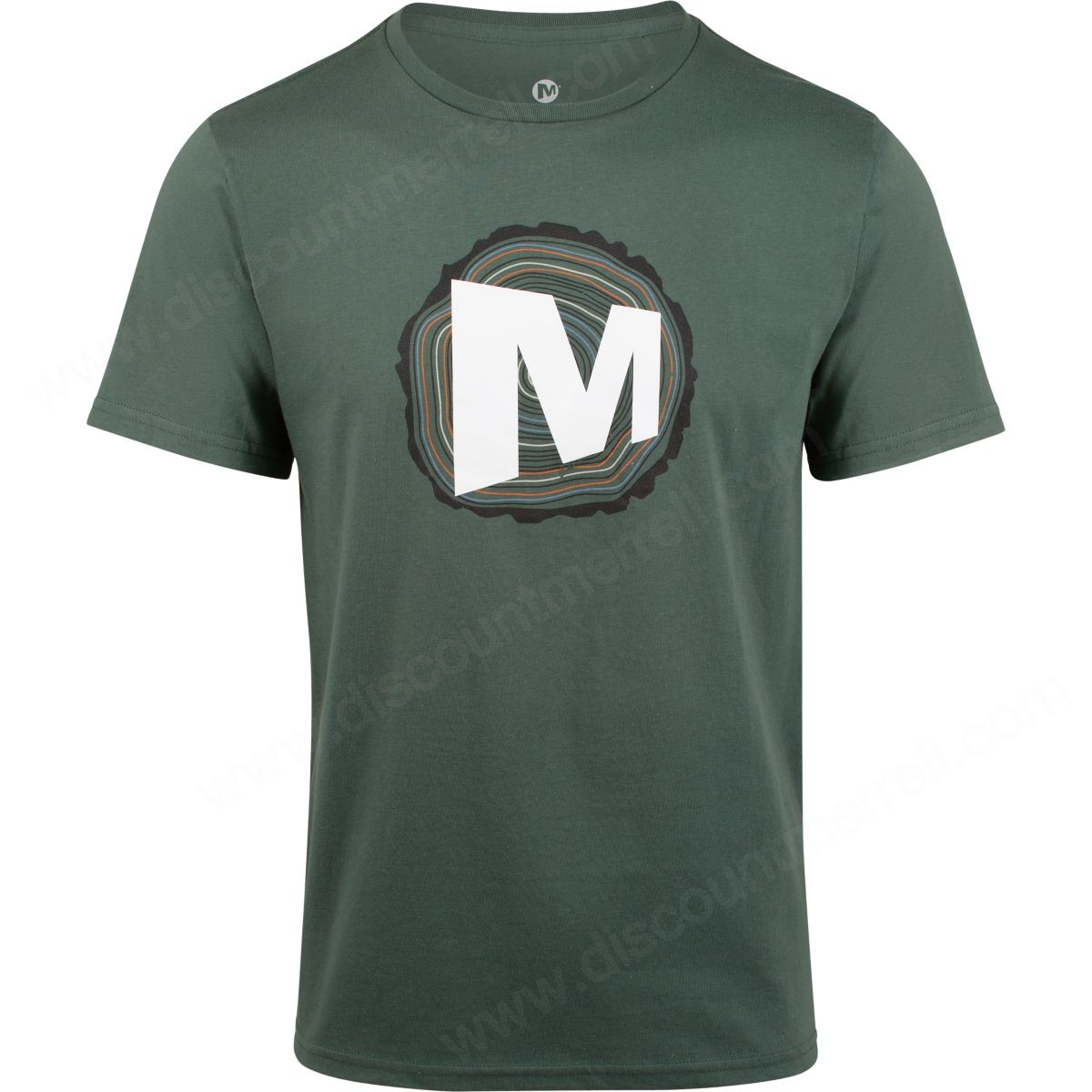 Merrell Man's Lanterman T-Shirts Garden Topiary/black/white - -0