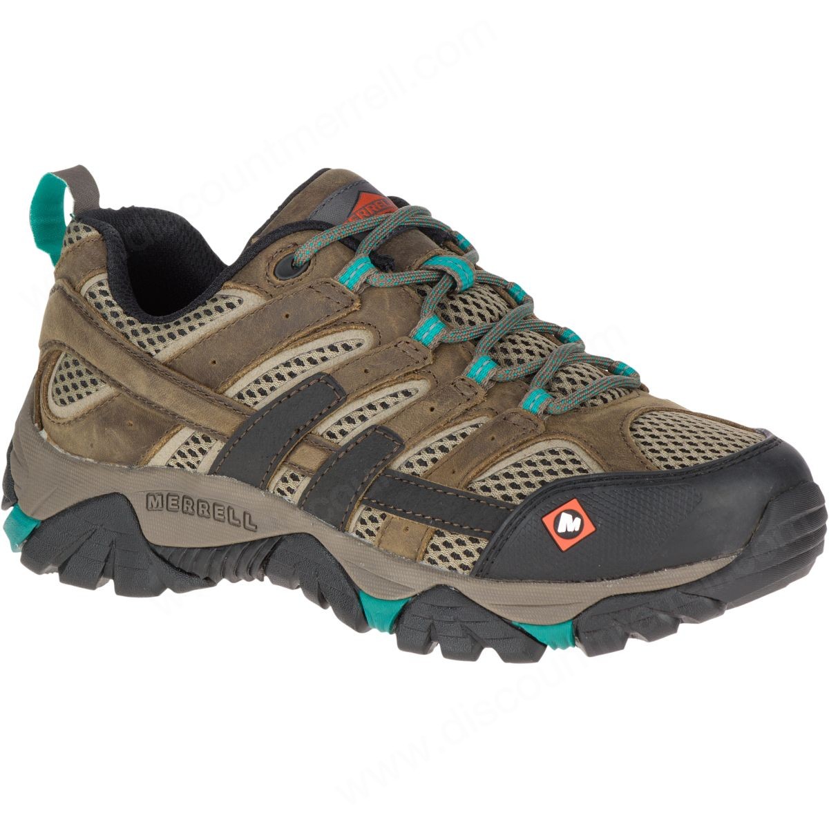 Merrell Lady's Moab Vapor Work Trainers Boulder - Merrell Lady's Moab Vapor Work Trainers Boulder
