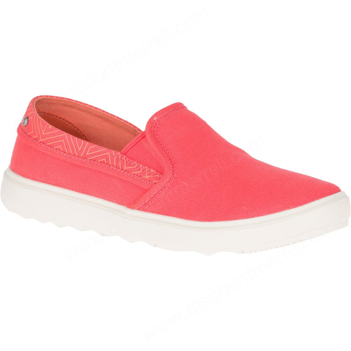 Merrell Woman's Around Town City Moc Canvas Hot Coral - Merrell Woman's Around Town City Moc Canvas Hot Coral