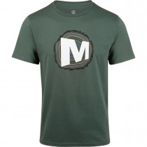 Merrell Man's Lanterman T-Shirts Garden Topiary/black/white