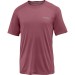 Merrell Mens's Paradox Short Sleeve Tech Tshirt With Drirelease® Fabric Wine-Tasting - 0