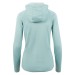 Merrell Women's Midweight Long Sleeve Full Zip Mid-Layer With Drirelease® Fabric Aquifer Heather - 1