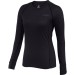 Merrell Women's Paradox Long Sleeve Tech Shirt With Drirelease® Fabric Black Heather - 0