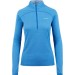 Merrell Women's Lightweight Long Sleeve / Zip Mid-Layer With Drirelease® Fabric Princess Blue Heather - 0