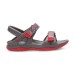 Merrell Little Kid's Hydro Drift Sandal Grey/red - 2