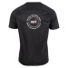 Merrell Man's Tough Mudder Fastrex Short Sleeve Tech Tshirts Black/white - 1